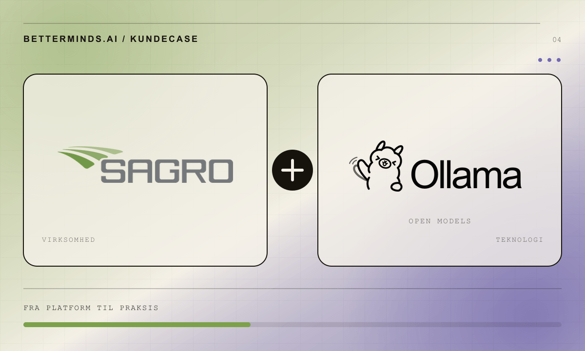 SAGRO og egen AI-platform